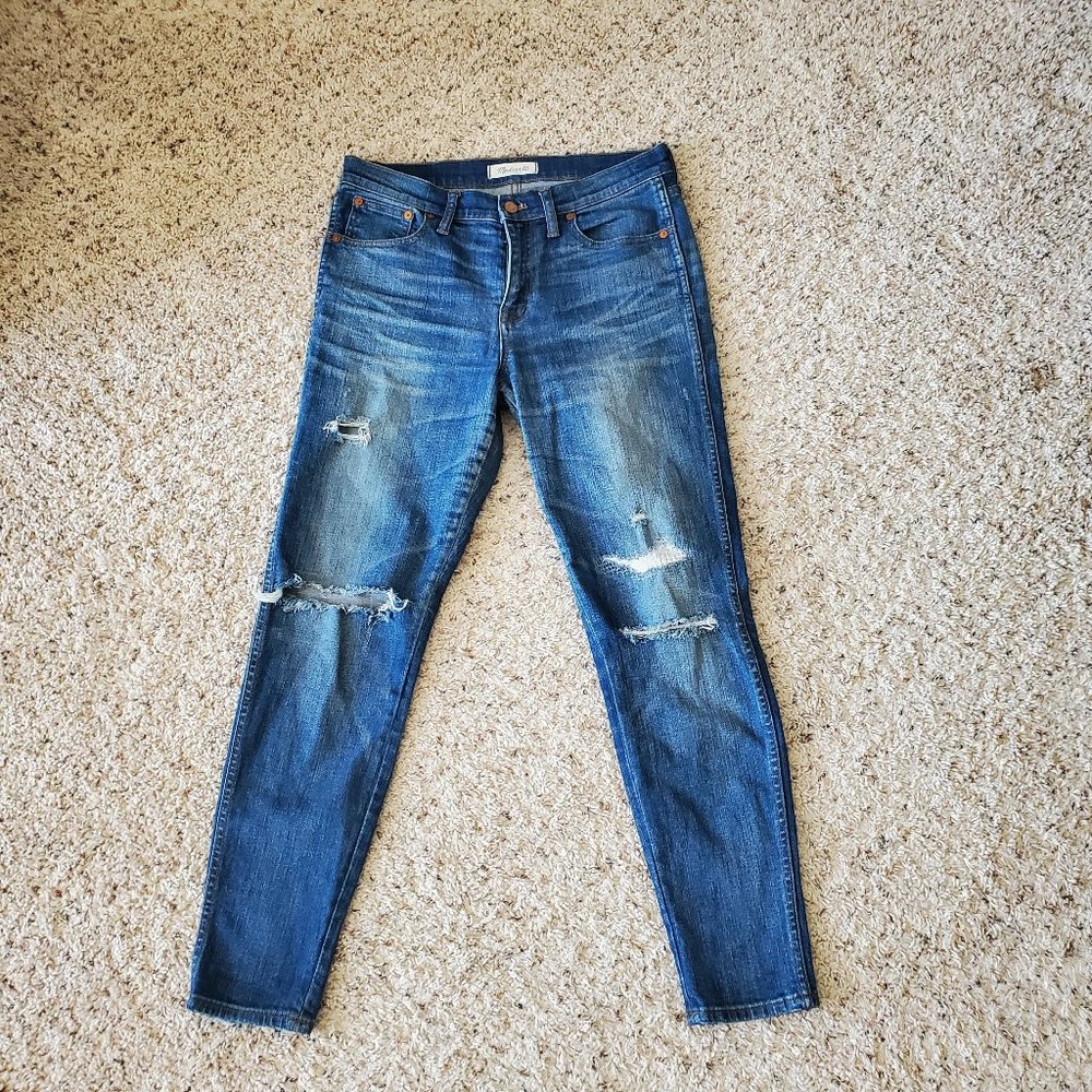 Madewell Womens 9" High Riser Skinny Skinny Jeans